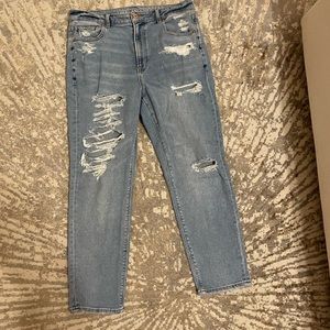 American Eagle mom jeans